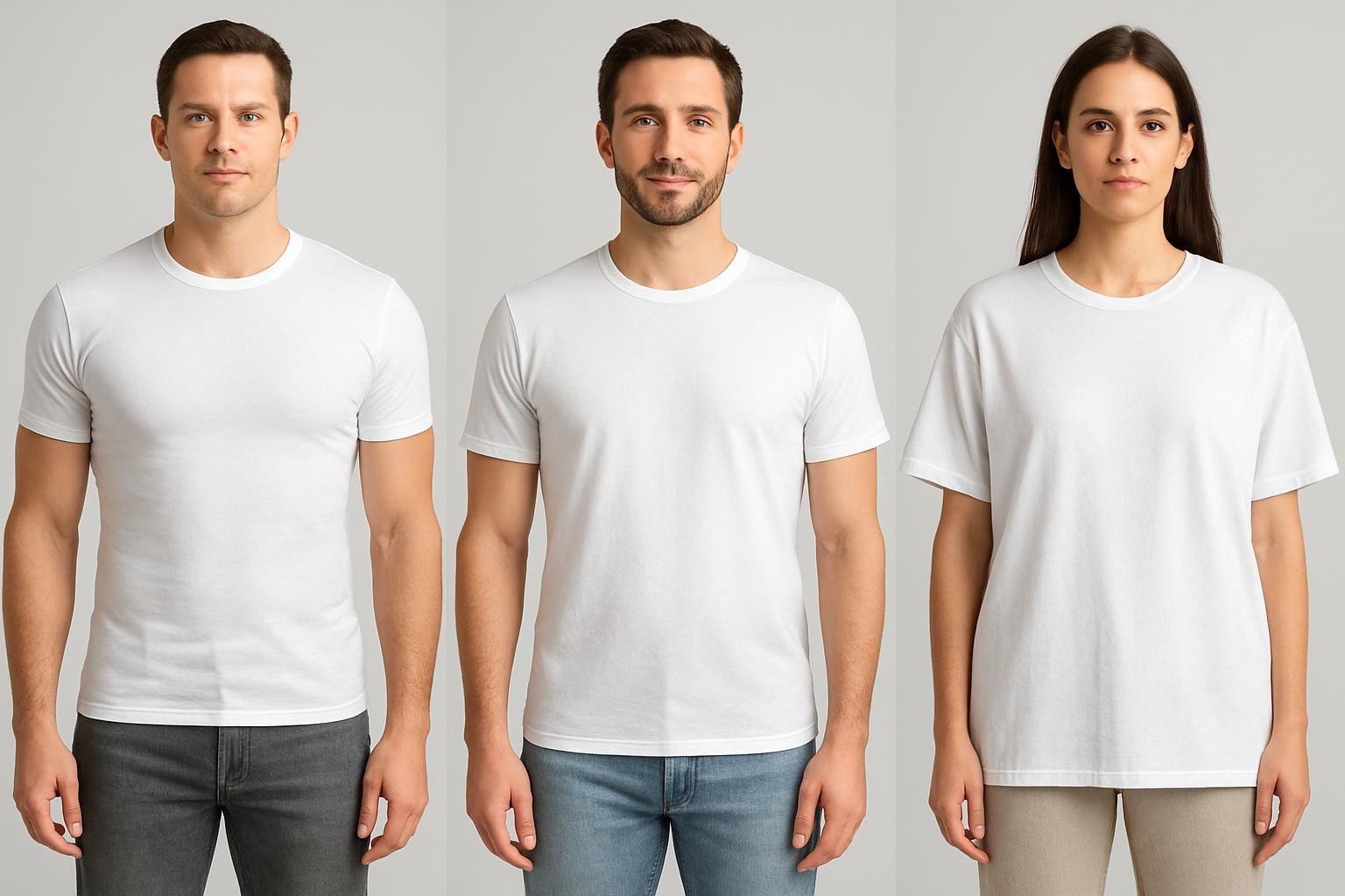 How Should a T-Shirt Fit? A Practical Guide for Men and Women - image 01